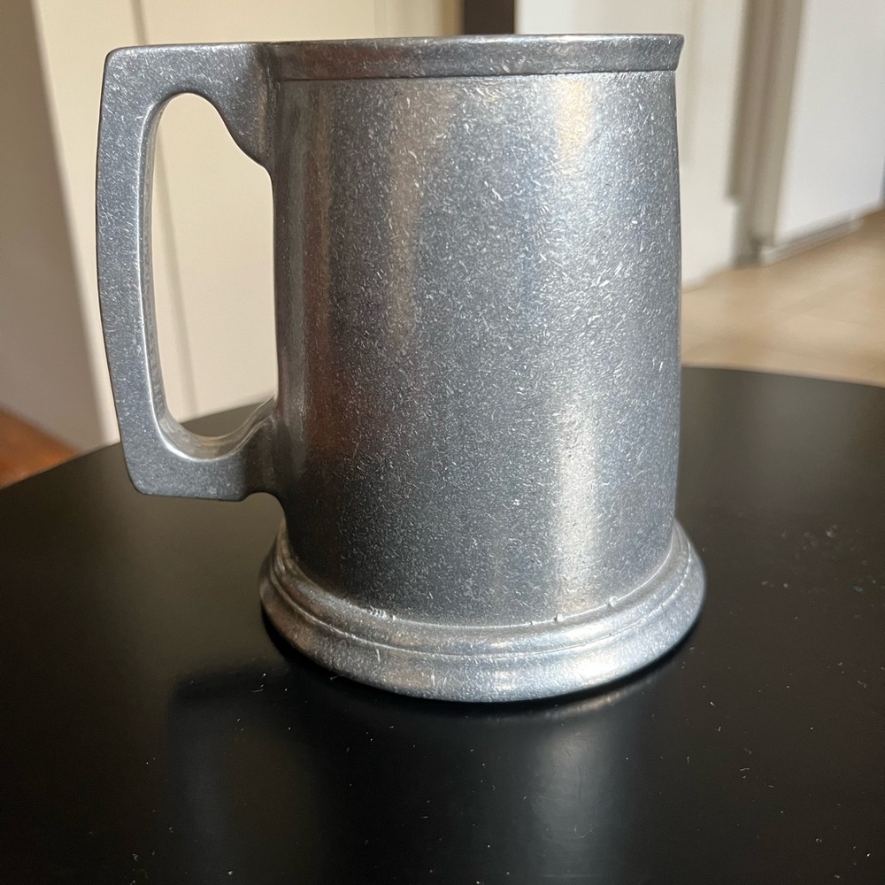 Vintage Catson Freeport Pewter Tennis Pint Tankard Stein Mug - Picture 2 of 9